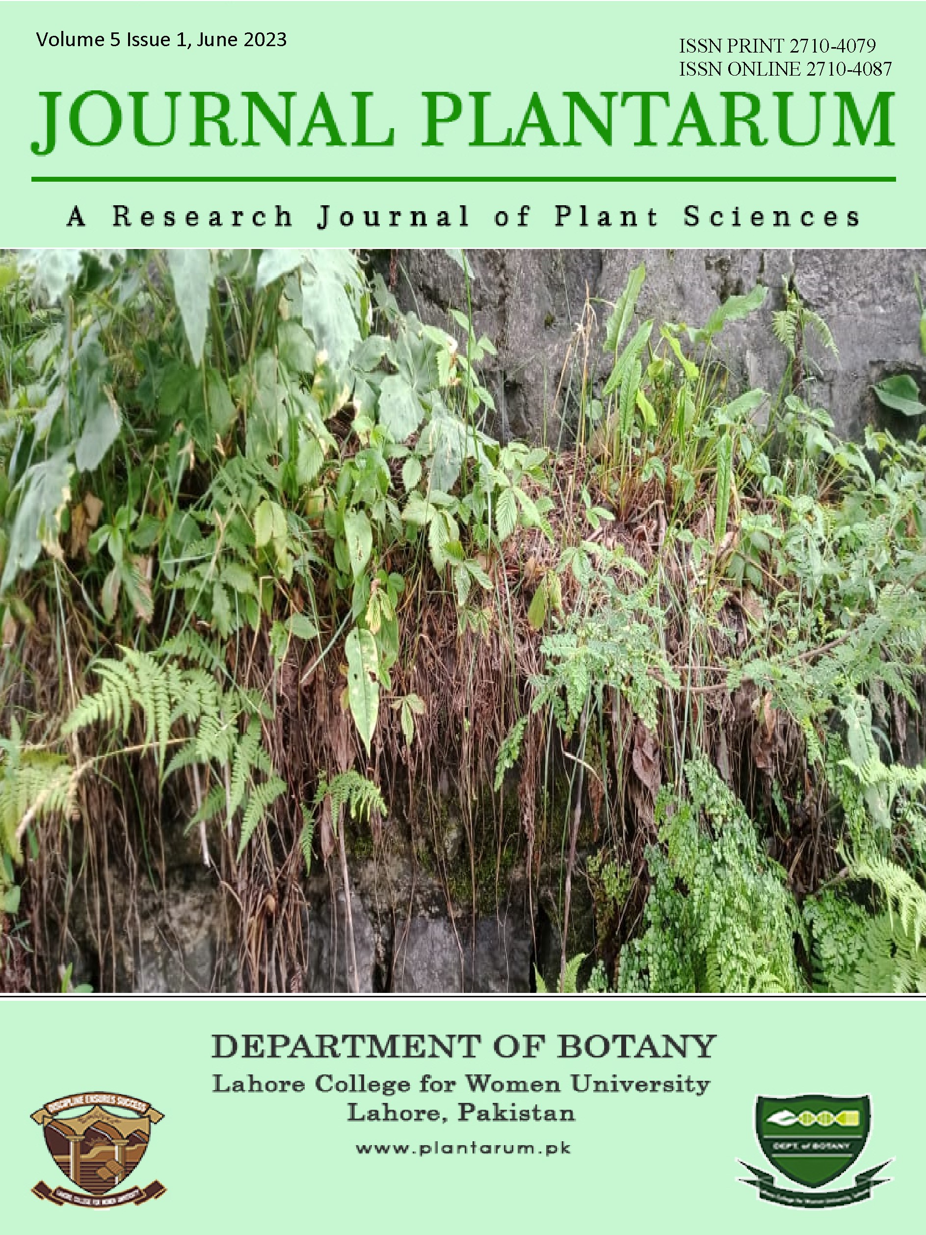 					View Vol. 5 No. 1 (2023): Journal Plantarum
				